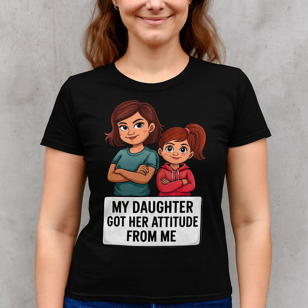 Funny Mom Attitude Quote Design