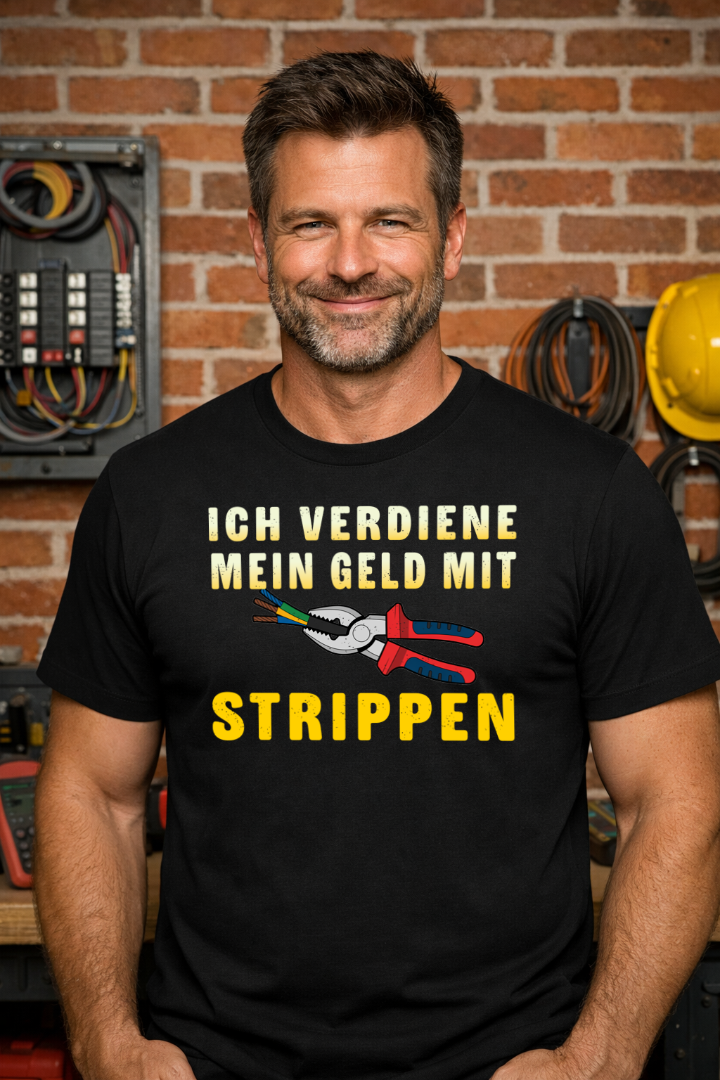 Ich verdiene mein Geld mit Strippen